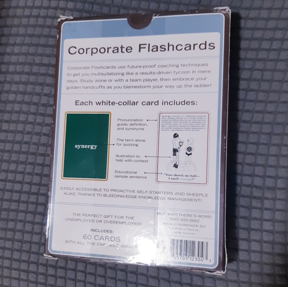Corporate flashcards gag gift cards 2006 - Picture 4 of 4